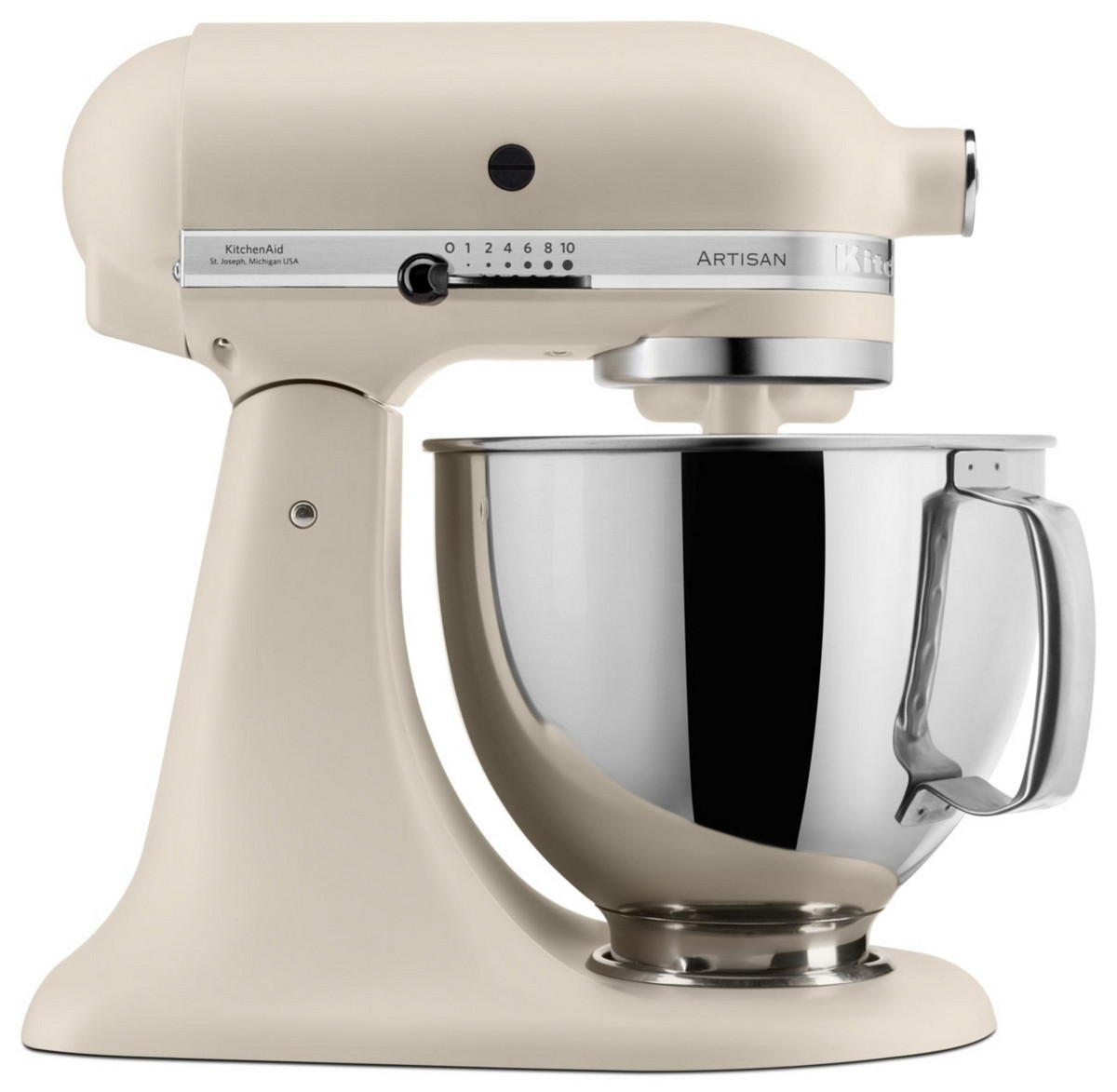107801964_1 KITCHENAID Robot de cocina - KITCHENAID 5KSM175PSEFL, 300 W, 4,8 l, Beis - Imagen 1