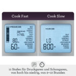SAGE Olla de cocción lenta - SAGE SPR700BSS4EEU1FAST SLOW PRO, 1100 W, 6 l, Plateado - Imagen 4