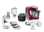 BOSCH Robot de cocina - BOSCH MUM5X720, 1000 W, 3,9 l, Rojo