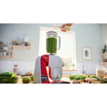BOSCH Robot de cocina - BOSCH MUM5X720, 1000 W, 3,9 l, Rojo - Imagen 4