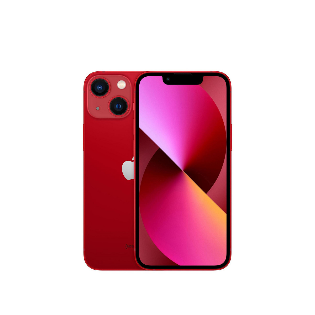 108019355_1 APPLE iPhone 13 Mini, Rojo, Móvil iOS, 128 GB, 4 GB RAM, 5,4 " OLED, Ceramic Shield, Anti-huellas, A15 Bionic, 2438 mAh - Imagen 1