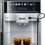 SIEMENS Cafetera express - SIEMENS TE653501DE, 15 bar, 1500 W, 2 tazas, Negro