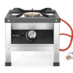 HENDI Placa de gas - HENDI 147801, 1 zone(s) zonas, LPG (Propane/Butane), 440 mm, Inox