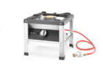 HENDI Placa de gas - HENDI 147801, 1 zone(s) zonas, LPG (Propane/Butane), 440 mm, Inox - Imagen 3