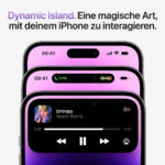 APPLE iPhone 14 Pro Max, Morado, Móvil iOS, 256 GB, 6 GB RAM, 6,7 " OLED, Ceramic Shield, 120 Hz, Recubrimiento oleofóbico, Anti-huellas, A16 Bionic, - Imagen 8