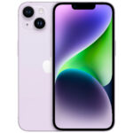 APPLE iPhone 14, Púrpura, Móvil iOS, 128 GB, 6 GB RAM, 6,1 " OLED, Ceramic Shield, Recubrimiento oleofóbico, Anti-huellas, Apple, A15, 3,279 mAh