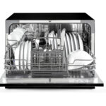 Lavavajillas compacto - KLARSTEIN Havasia UV 6, 6 programas, 55 cm, Negro