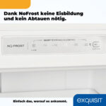 EXQUISIT Congelador vertical - EXQUISIT GS231-NF-H-040C, 1430 mm, Blanco, Entrega en Domicilio - Imagen 7