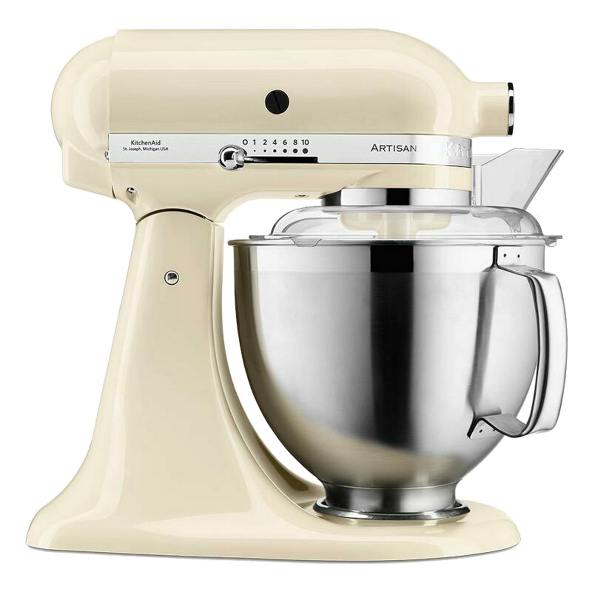 108414548_1 KITCHENAID Robot amasador - KITCHENAID 5KSM185PSEAC, 300 W, 4,8 l, almendra - Imagen 1