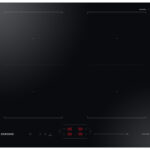 SAMSUNG Encimera inducción - SAMSUNG NZ64B5066FK/U2, 4 zonas, 590 mm, Negro