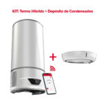 LYDOS Termo Híbrido - LYDOS HYBRID WIFI 80L + BANDEJA CONDENSADOS ARISTON, 80 l, Gris