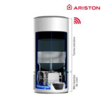 LYDOS Termo Híbrido - LYDOS HYBRID WIFI 80L + BANDEJA CONDENSADOS ARISTON, 80 l, Gris - Imagen 5