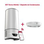 LYDOS Termo Híbrido - LYDOS HYBRID WIFI 100L + BANDEJA CONDENSADOS ARISTON, 100 l, Gris