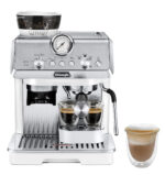 DE Cafetera espresso - DE LONGHI EC 9155.W, 15 bar, 1300 W, 2 tazas, Blanco