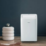 HISENSE Aire acondicionado portátil - HISENSE APC12QC, 3000 fg/h, 3 velocidades, 24 m², 64 dB(A), Blanco - Imagen 6