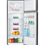 Frigorífico dos puertas - SOLTHERMIC F2P128N, Altura 128,5 cm, Negro