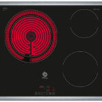 Balay Placa vitrocerámica - Balay 3EB715XR 3 zonas, Marco Inox, Zona gigante 28cm, Negro