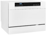 EXQUISIT Lavavajillas compacto - EXQUISIT GSP206-030D, 6 servicios, 7 programas, 55 cm, Blanco - Imagen 3