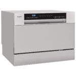 EXQUISIT Lavavajillas compacto - EXQUISIT GSP206-030D, 7 programas, 55 cm, Silver