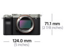 SONY Cámara digital - SONY ILCE7CLB.CEC, 25,3 megapixel, Exmor R CMOS, 4K 3840p, Negro - Imagen 4