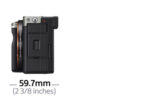 SONY Cámara digital - SONY ILCE7CLB.CEC, 25,3 megapixel, Exmor R CMOS, 4K 3840p, Negro - Imagen 5