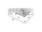 Beko Placa vitrocerámica - Beko HIC 64402E, 4 zonas, Zona grande 21 cm, Control táctil, Doble zona, 58 cm, Negro - Imagen 2