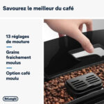 DE Cafetera automática - DE LONGHI ECAM 22.140.B, 15 bar, 1450 W, 2 tazas, Negro - Imagen 3
