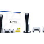 SONY Consola - SONY PlayStation 5 - Bundle 2 Controller Wireless DualSense, 825 GB, Negro y Blanco
