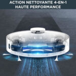 ROWENTA Robot aspirador - ROWENTA RR7687, 7687 W, Potencia de succión 2700 kPa, Depósito 0,4 l, Autonomía 150 min, Blanco - Imagen 2