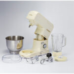 ARIETE Robot amasador - ARIETE 00C159611AR0, 1500 W, Totalmente variable velocidades, Beis - Imagen 8