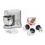 MOULINEX Robot amasador - MOULINEX QA810D, 1500 W, 8 velocidades, Inox - Imagen 4