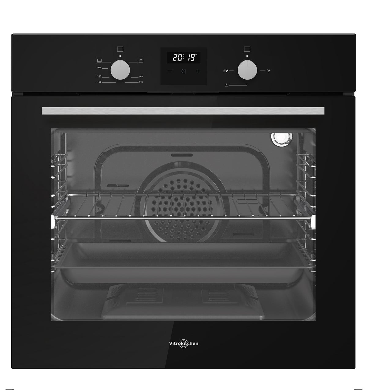 128120626_1 VITROKITCHEN Horno de Gas Butano - VITROKITCHEN HG602NB, Integrado + Libre instalación, 52 l, 59,5 cm, Negro - Imagen 1