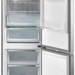 Frigorífico combi - TEKA 113400023, No Frost, Sí, Altura 2010 mm, Capacidad 378 l, Inox