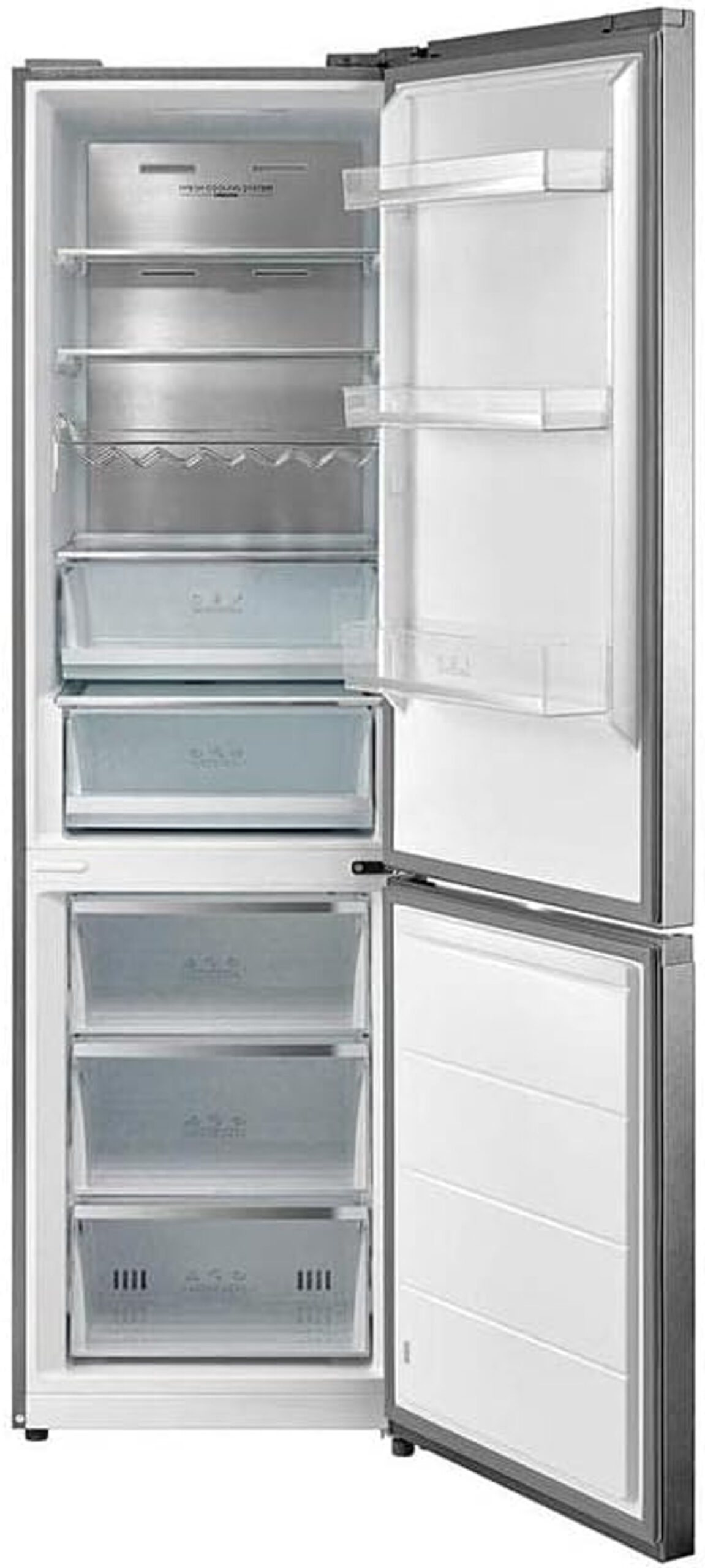 128168941_1 Frigorífico combi - TEKA 113400023, No Frost, Sí, Altura 2010 mm, Capacidad 378 l, Inox - Imagen 1