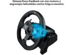 Logitech Volante - Logitech G G920 Driving Force Racing Wheel, Pedales ajustables, Para Xbox One/PC, Force Feedback, Giros de 900º, Negro - Imagen 4