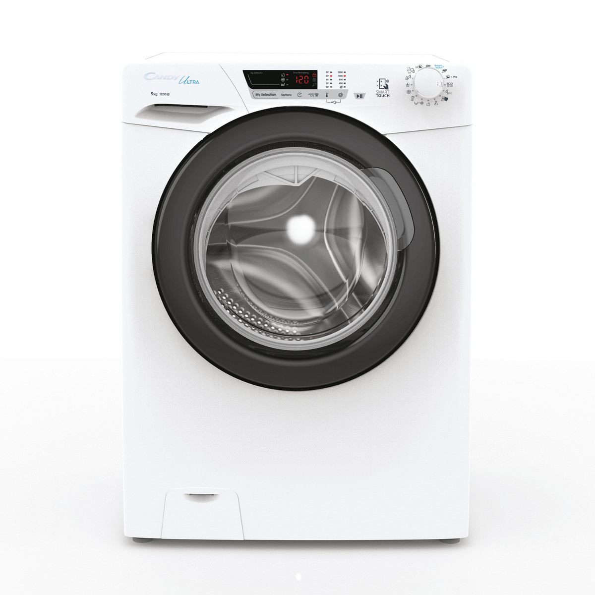 130569984_1 CANDY Lavadora carga frontal - CANDY CANHCU1292DWB41_S, 9 kg, 16 programas, Blanco - Imagen 1