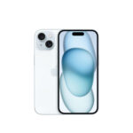APPLE iPhone 15, Blue, Móvil iOS, 128 GB, 6 GB RAM, 6,1 " Super Retina XDR, Ceramic Shield, Recubrimiento oleofóbico, Anti-huellas, Processor, 3349 mA