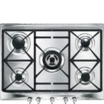 SMEG Placa de gas - SMEG Cucina SR275XGH2, 5 zone(s) zonas, 68,5 cm, Not available - Imagen 3