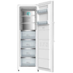 HONEST Congelador vertical - HONEST HCV185W, No-Frost, Metal Cooling, A+++ (D), 185 cm, Blanco - Imagen 2