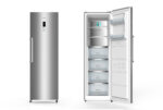HONEST Congelador vertical - HONEST HCV185IN, No-Frost, Metal Cooling, A+++ (D), 185 cm, Inoxidable - Imagen 2