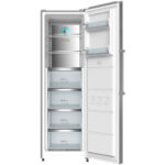 HONEST Congelador vertical - HONEST HCV185IN, No-Frost, Metal Cooling, A+++ (D), 185 cm, Inoxidable - Imagen 3
