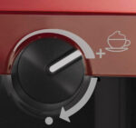 BREVILLE Cafetera express - BREVILLE VCF046X, 15 bar, 1050 W, 1 tazas, Rojo - Imagen 5