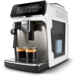 PHILIPS Cafetera superautomática - PHILIPS EP3323/90, 15 bar, 1500 W, Cromado blanco