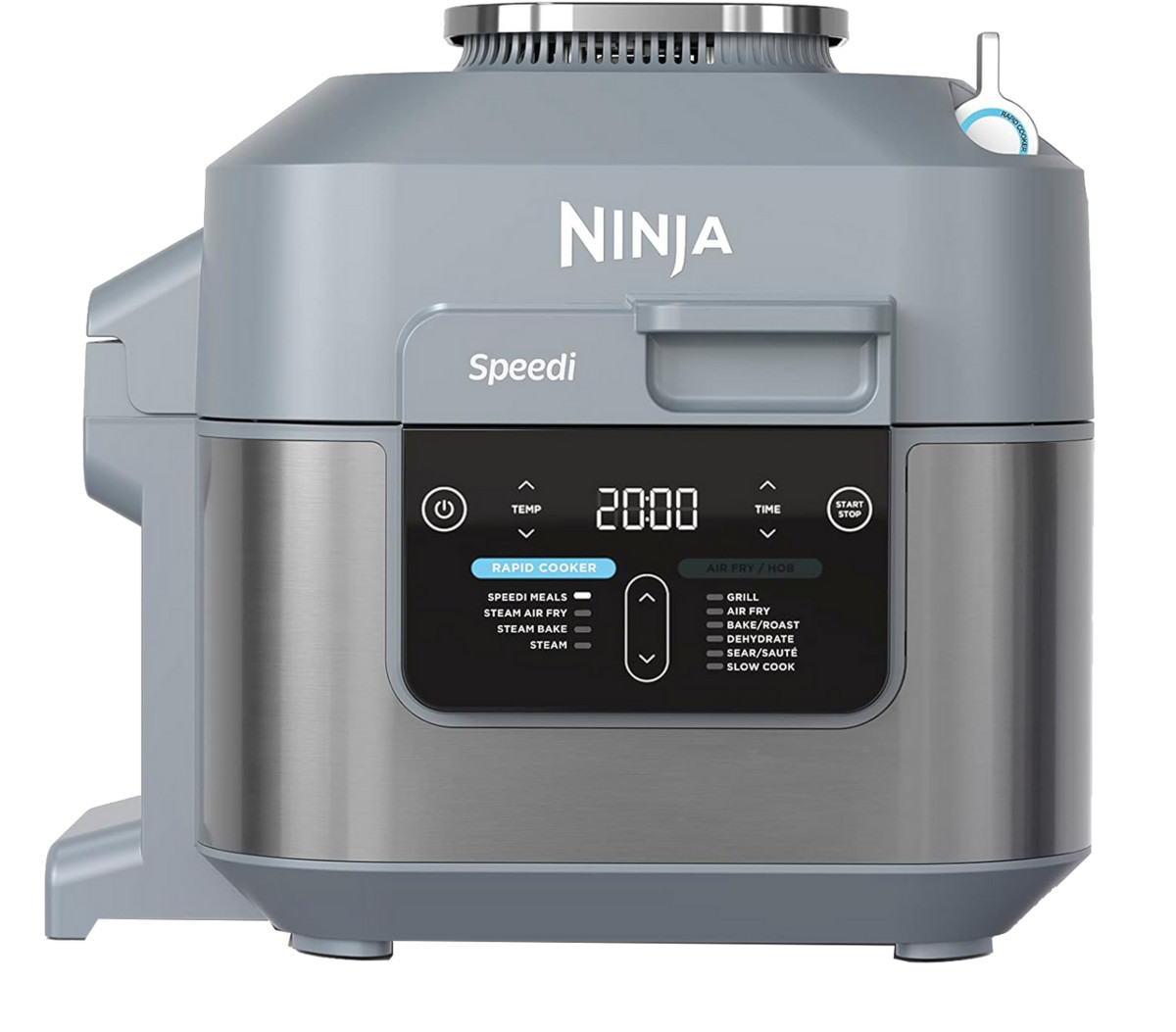 133472883_1 NINJA Robot de cocina - NINJA ON400UK, 1760 W, 5,7 l, Gris - Imagen 1
