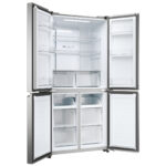 HAIER Frigorífico americano - HAIER 34005265, No Frost, Sí, Altura 1815 mm, Capacidad 467 l, Platino, Acero inoxidable - Imagen 5