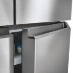 HAIER Frigorífico americano - HAIER 34005265, No Frost, Sí, Altura 1815 mm, Capacidad 467 l, Platino, Acero inoxidable - Imagen 6