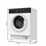 CECOTEC Lavadora integrable - CECOTEC Bolero DressCode 940 BI Inverter A, 9 kg, Blanco - Imagen 2