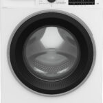 BEKO Lavadora carga frontal - BEKO B3WFT58415W, 8 kg, 1200 rpm, 15 programas, Negro