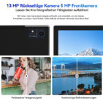 MANIKE P98, 128 GB, Gray, 10,4 " Full-HD, 128 GB RAM, MT8788V, Tablet Android - Imagen 5