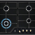 ELECTROLUX Placa de gas - ELECTROLUX EGS6436RK, 4 zonas, 595 mm, Inox